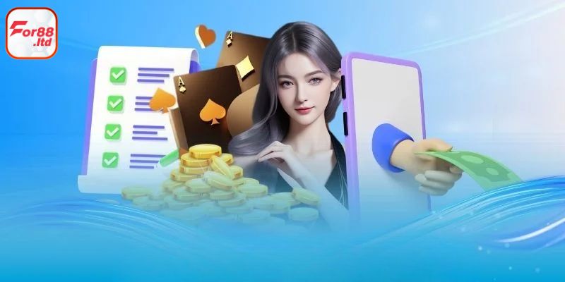 Chi tiết rút tiền FOR88 qua 3 kênh giao dịch chính thức